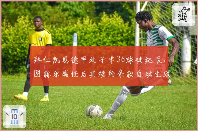 拜仁凯恩德甲处子季36球破纪录,图赫尔离任后其续约条款自动生效